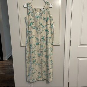 Vintage Sheri Martin Floral Maxi Dress
